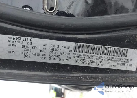 2018 Dodge Journey Se из США, поврежденный, VIN 3C4PDCABXJT309824